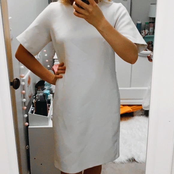 ASOS Dresses & Skirts - ASOS White Mini Short Sleeve Dress